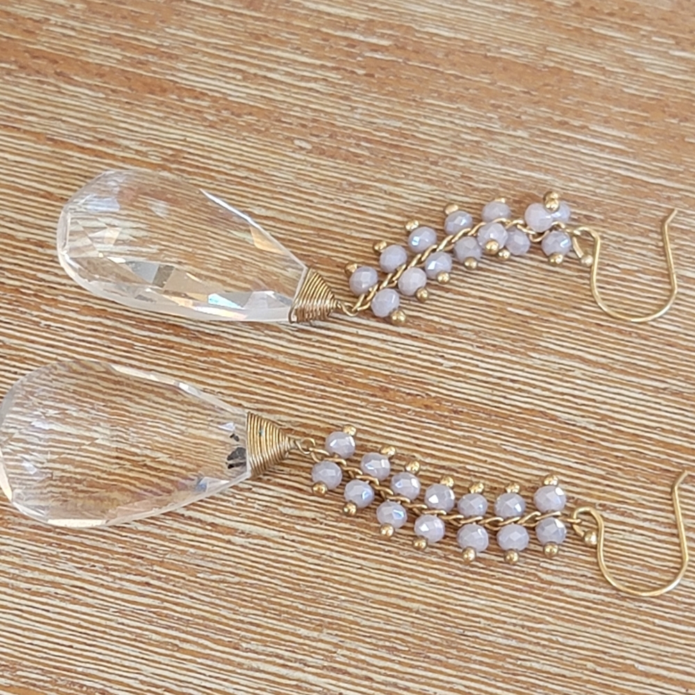 Anthropologie elegant Dangle earrings